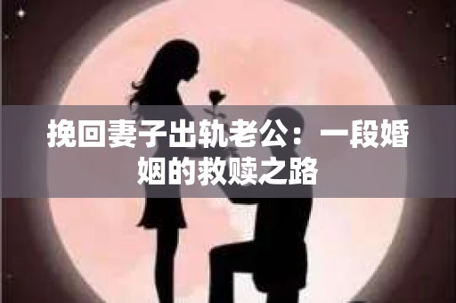 挽回妻子出轨老公：一段婚姻的救赎之路