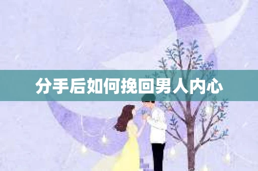 分手后如何挽回男人内心