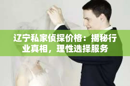 辽宁私家侦探价格：揭秘行业真相，理性选择服务