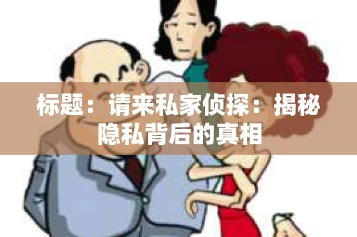 标题：请来私家侦探：揭秘隐私背后的真相