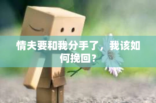 情夫要和我分手了，我该如何挽回？