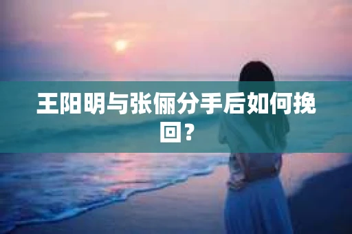王阳明与张俪分手后如何挽回？