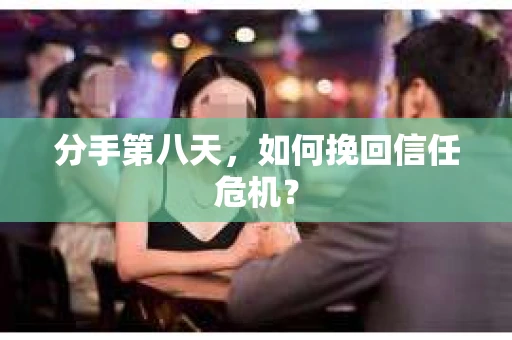 分手第八天，如何挽回信任危机？