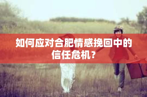 如何应对合肥情感挽回中的信任危机？