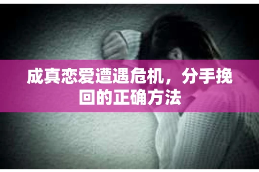 成真恋爱遭遇危机，分手挽回的正确方法