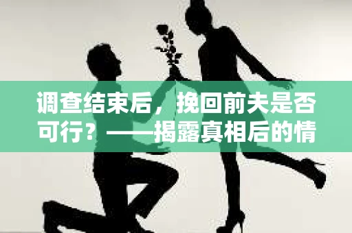 调查结束后，挽回前夫是否可行？——揭露真相后的情感疗愈与人生决策